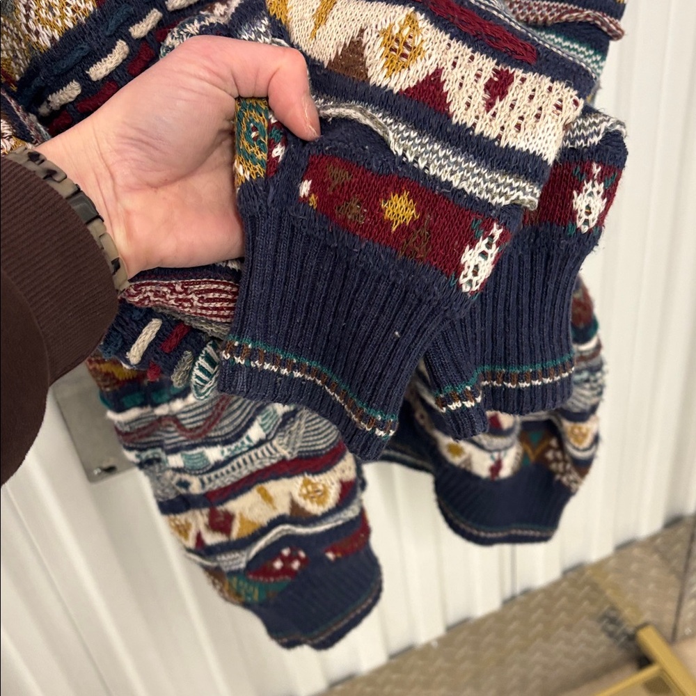 Vintage Free People Brandini C00gi Style Crew Neck Sweater - Picture 3 of 7